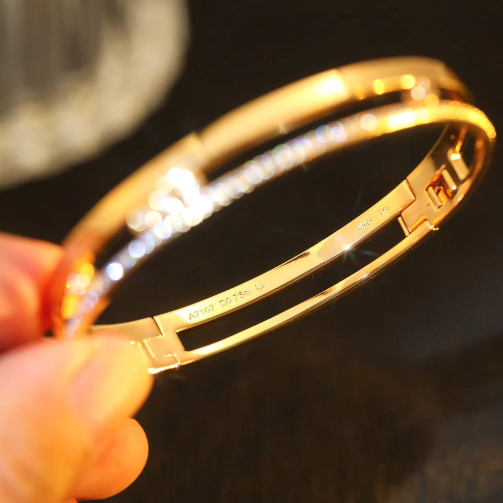 [Twinkle ]Move Romane Diamond Bangle Bracelet
