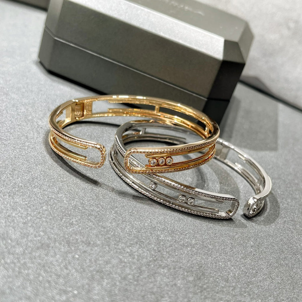 [Twinkle ]MOVE 10TH PAVED DIAMOND BRACELET