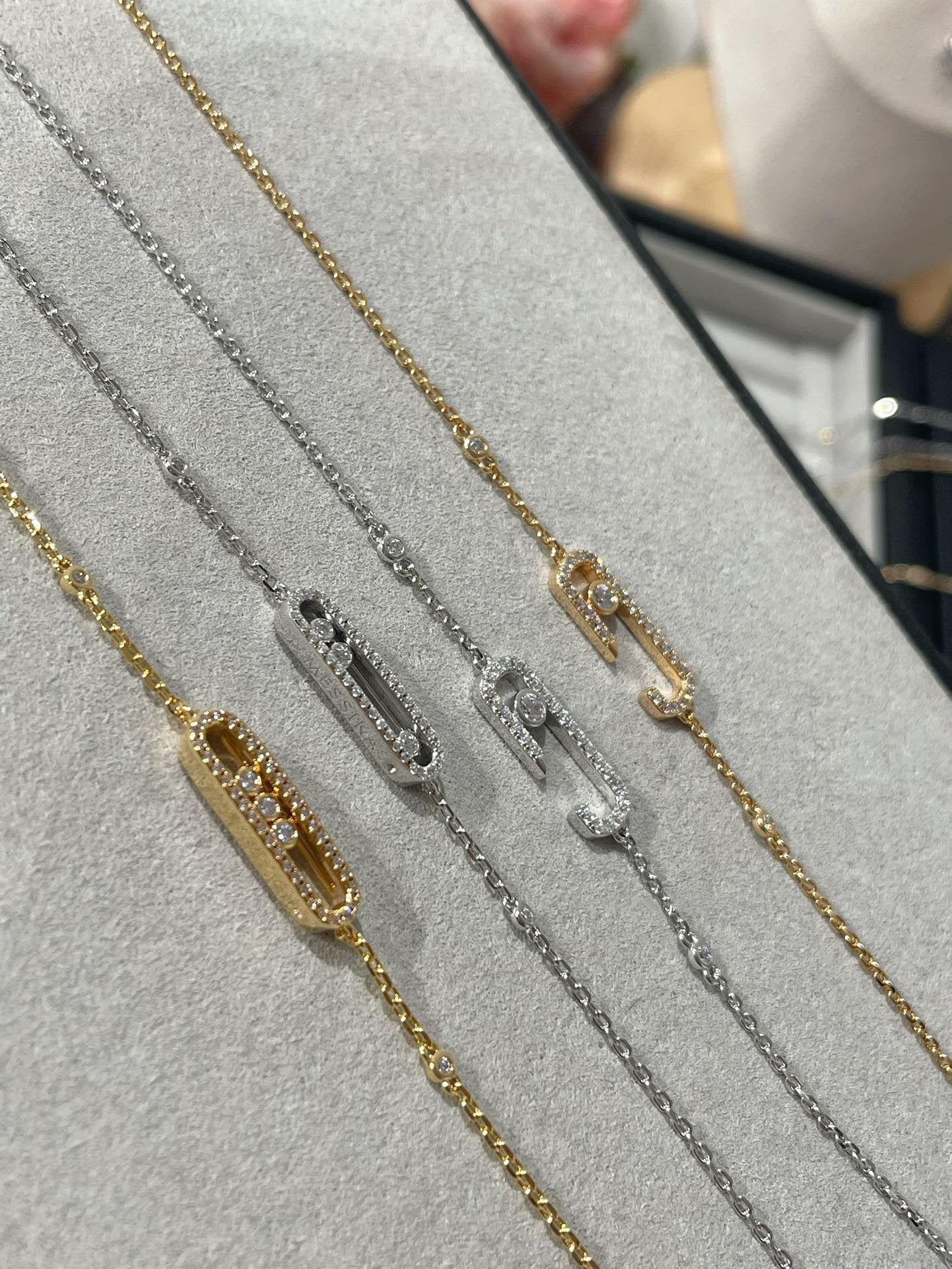 [Twinkle ]BABY MOVE DIAMOND BRACELET