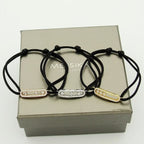 [Twinkle ]MK Care(s) pink cord pavé bracelet