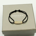 [Twinkle ]MK Care(s) pink cord pavé bracelet
