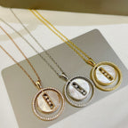 [Twinkle ]Twinkle MOVE MM NACRE BLANCHE DIAMOND NECKLACE
