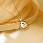 [Twinkle ]Twinkle MOVE MM SILVER DIAMOND NECKLACE