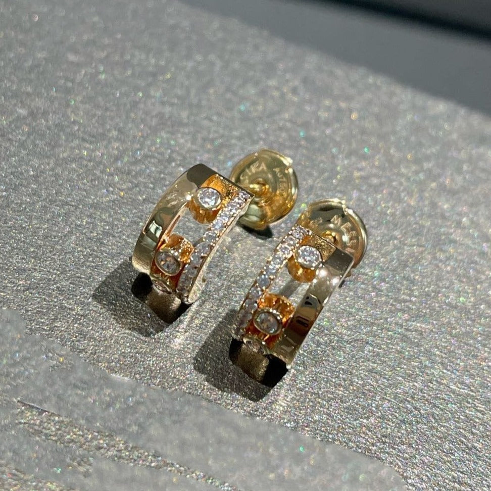 [Twinkle ]MOVE ROMANE EARRINGS DIAMOND