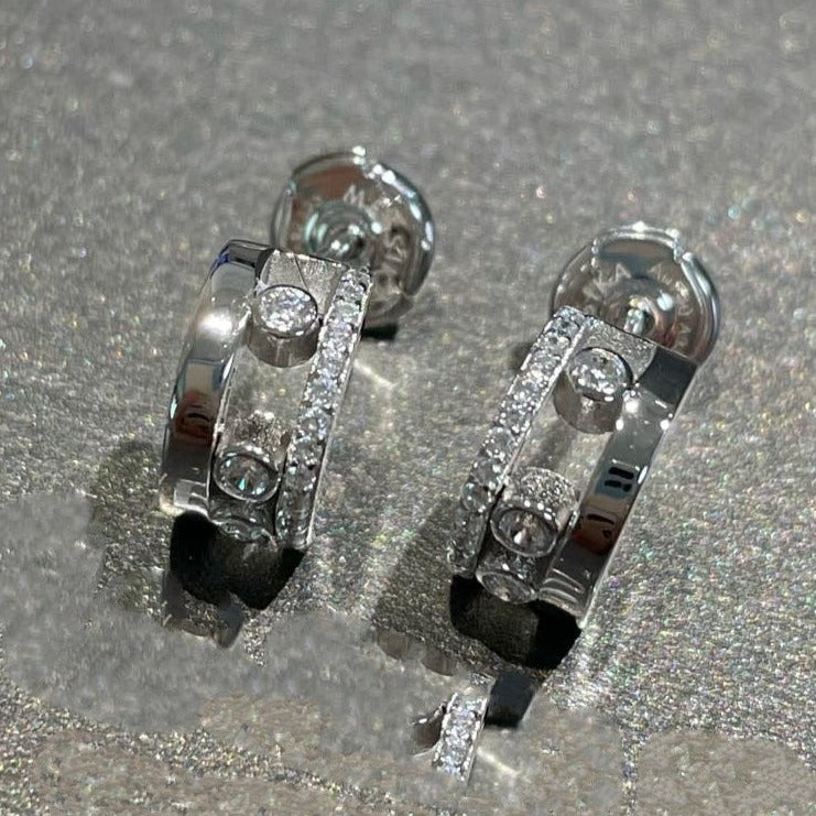 [Twinkle ]MOVE ROMANE EARRINGS DIAMOND