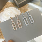 [Twinkle ]DORMEUSES MOVE UNO DIAMOND EARRINGS