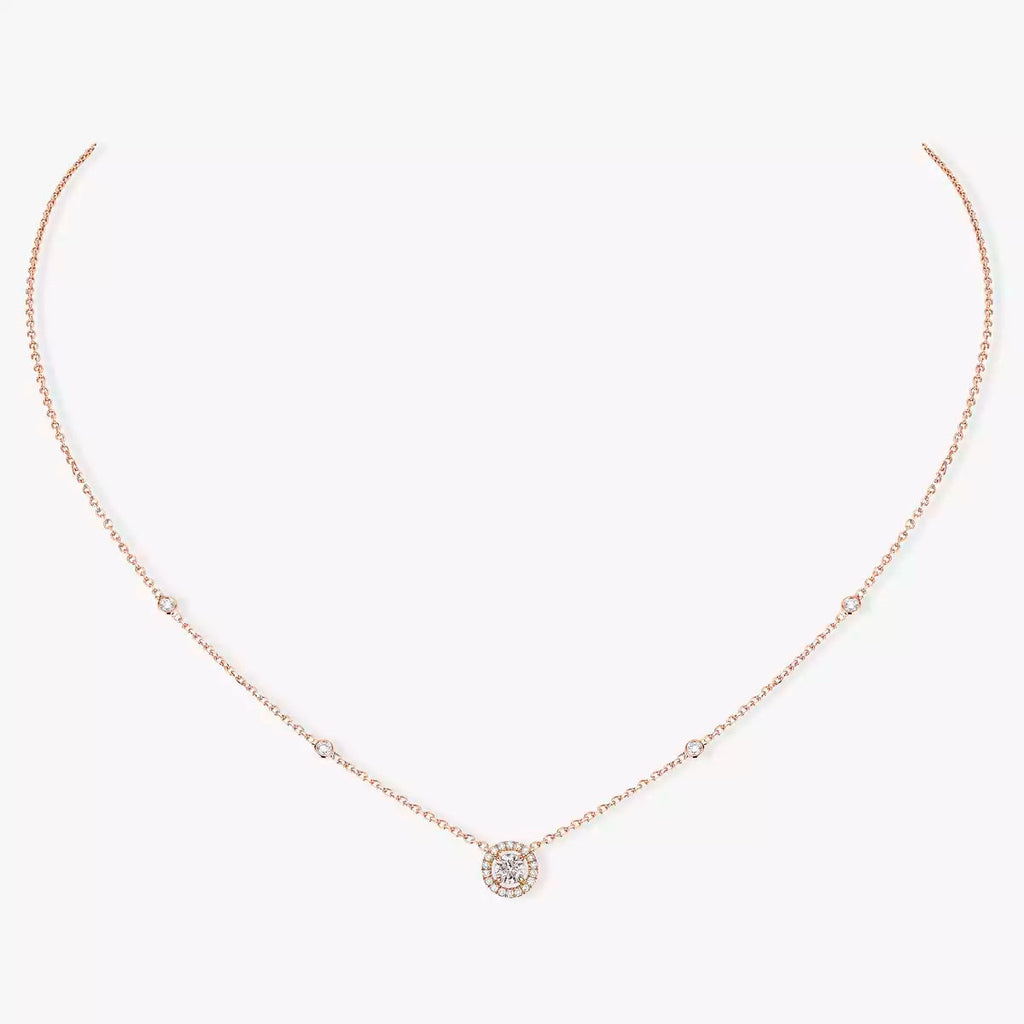 [Twinkle ]Diamond Necklace 0,20ct Brilliant Shape Joy