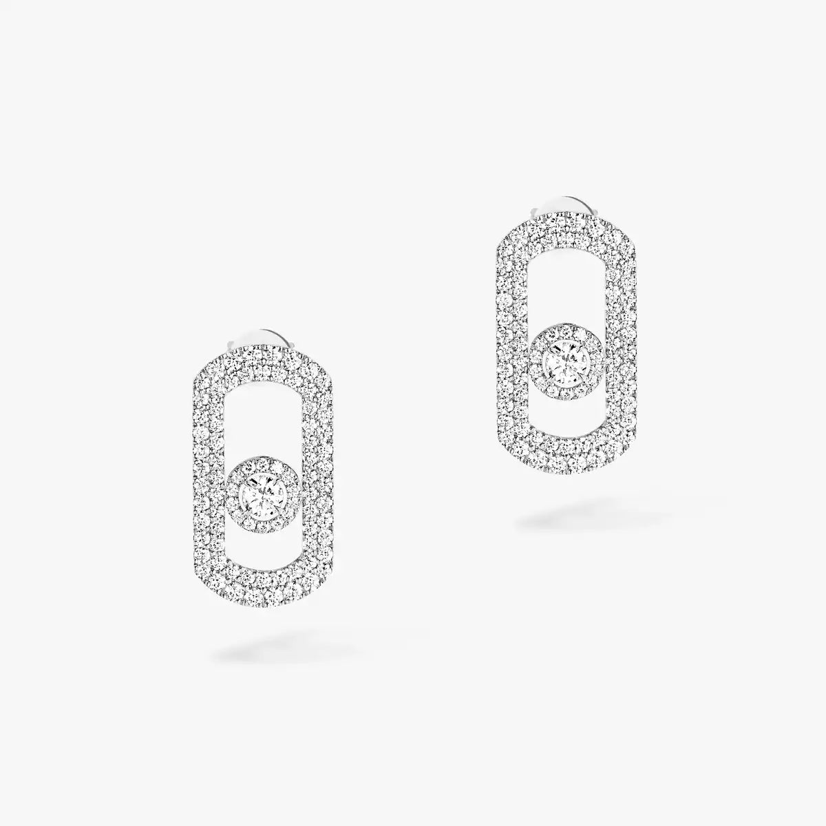 [Twinkle ]So Move Pave_-Set Diamond Earrings in Silver