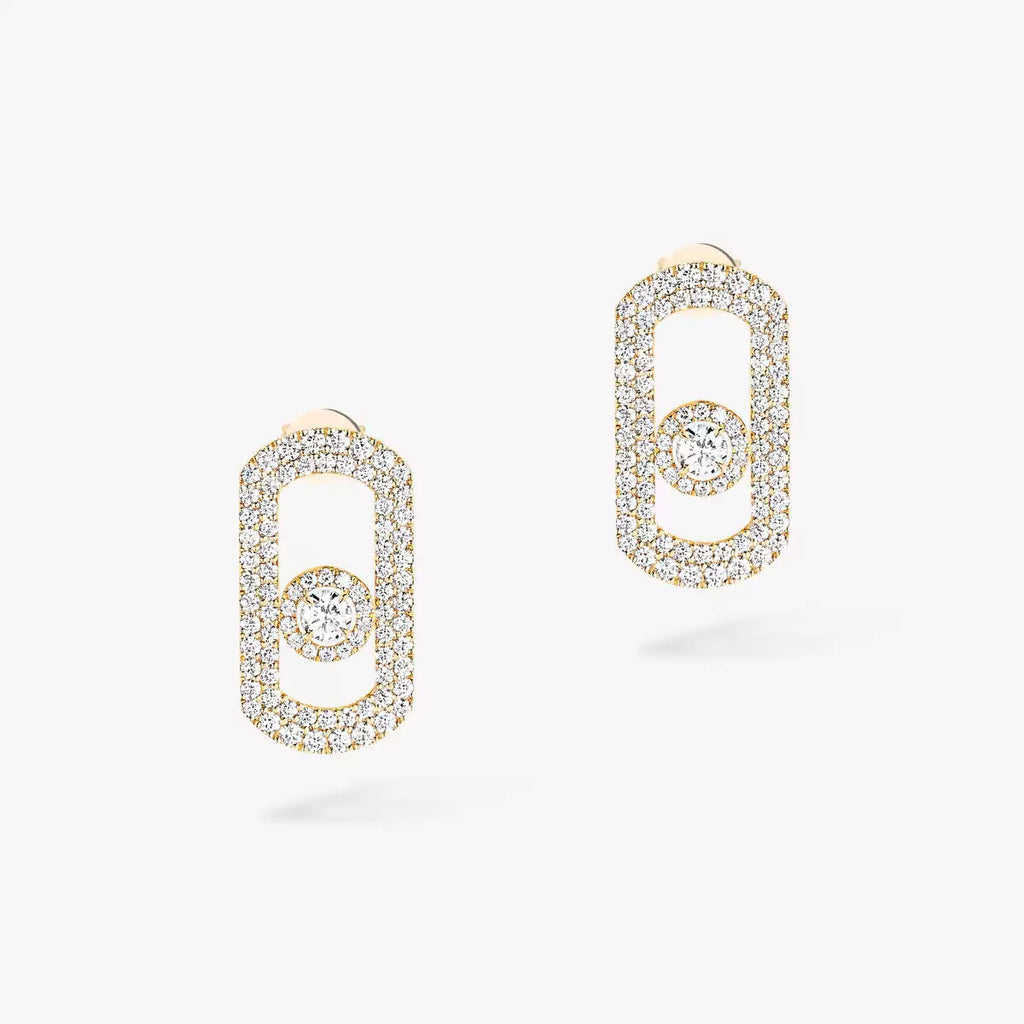 [Twinkle ]So Move Pave_-Set Diamond Earrings in Silver