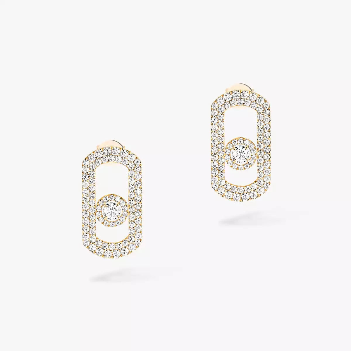 [Twinkle ]So Move Pave_-Set Diamond Earrings in Silver