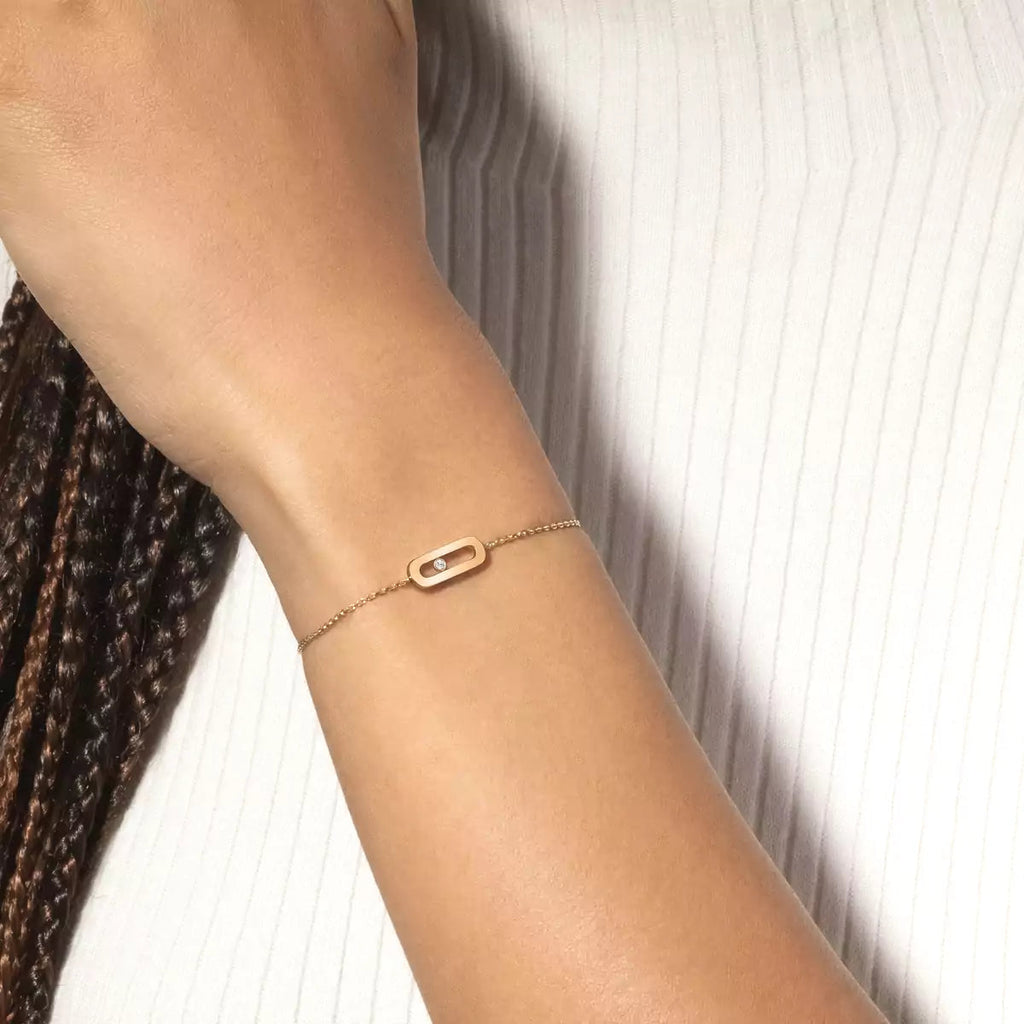 [Twinkle ]Move Uno Diamond Bracelet