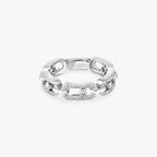 [Twinkle ]Move Link Pave_-Set Diamond Ring in Gold