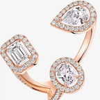 [[Twinkle ] Diamond Ring 0,25ct My Twin Trilogy