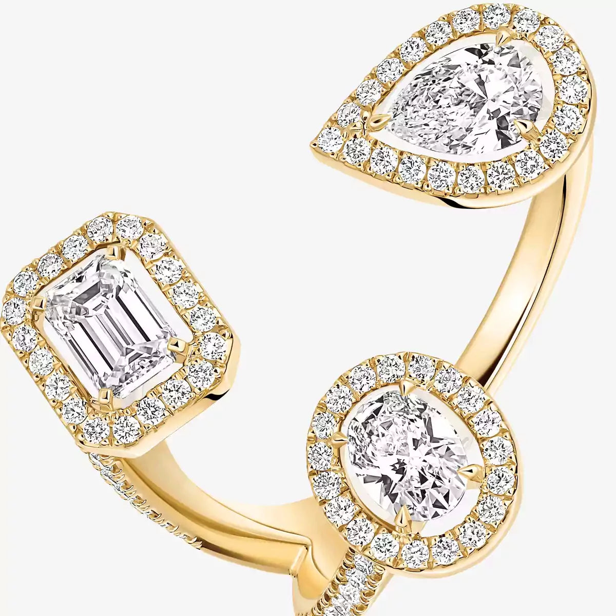 [[Twinkle ] Diamond Ring 0,25ct My Twin Trilogy