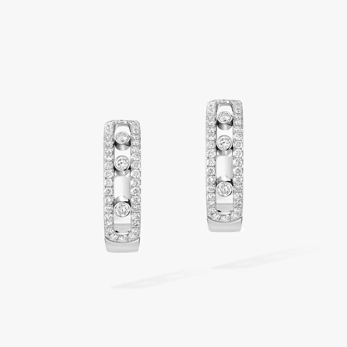 [Twinkle ]Diamond Pave_ Hoop Earrings Move