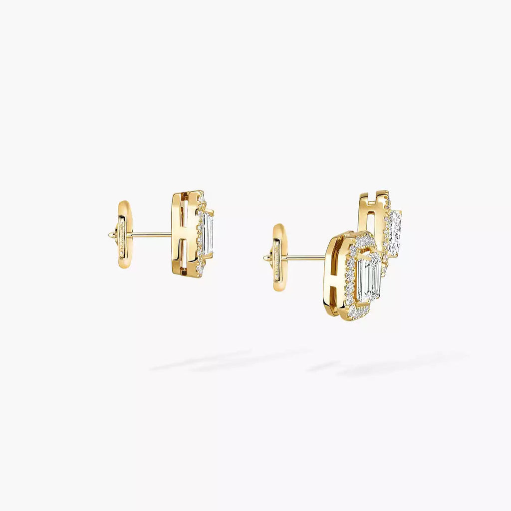 [Twinkle ]Diamond Earrings 0,10ct My Twin 1+2