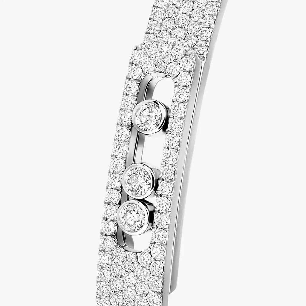 [Twinkle ]Move Noa Full Pavé Diamond Bangle Bracelet