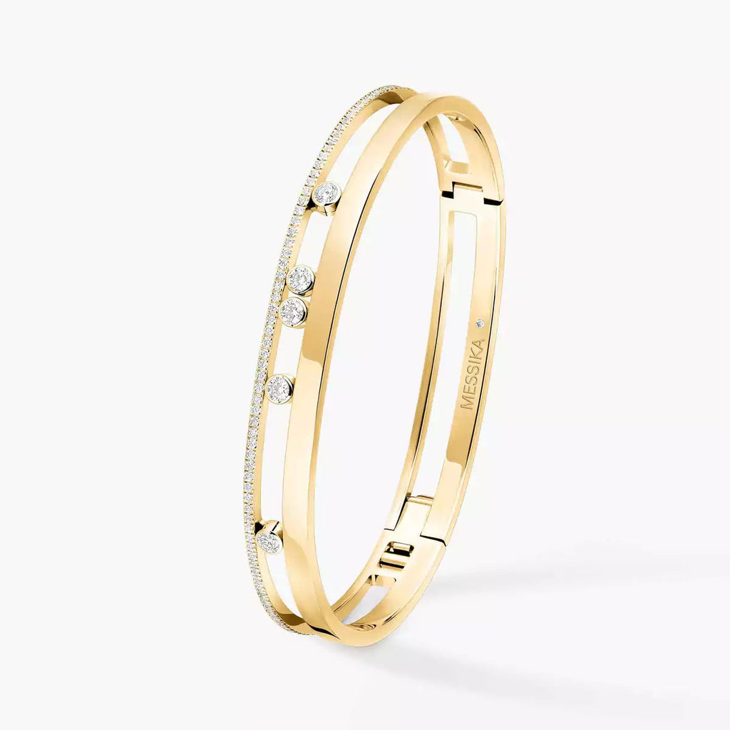 [Twinkle ]Move Romane Diamond Bangle Bracelet
