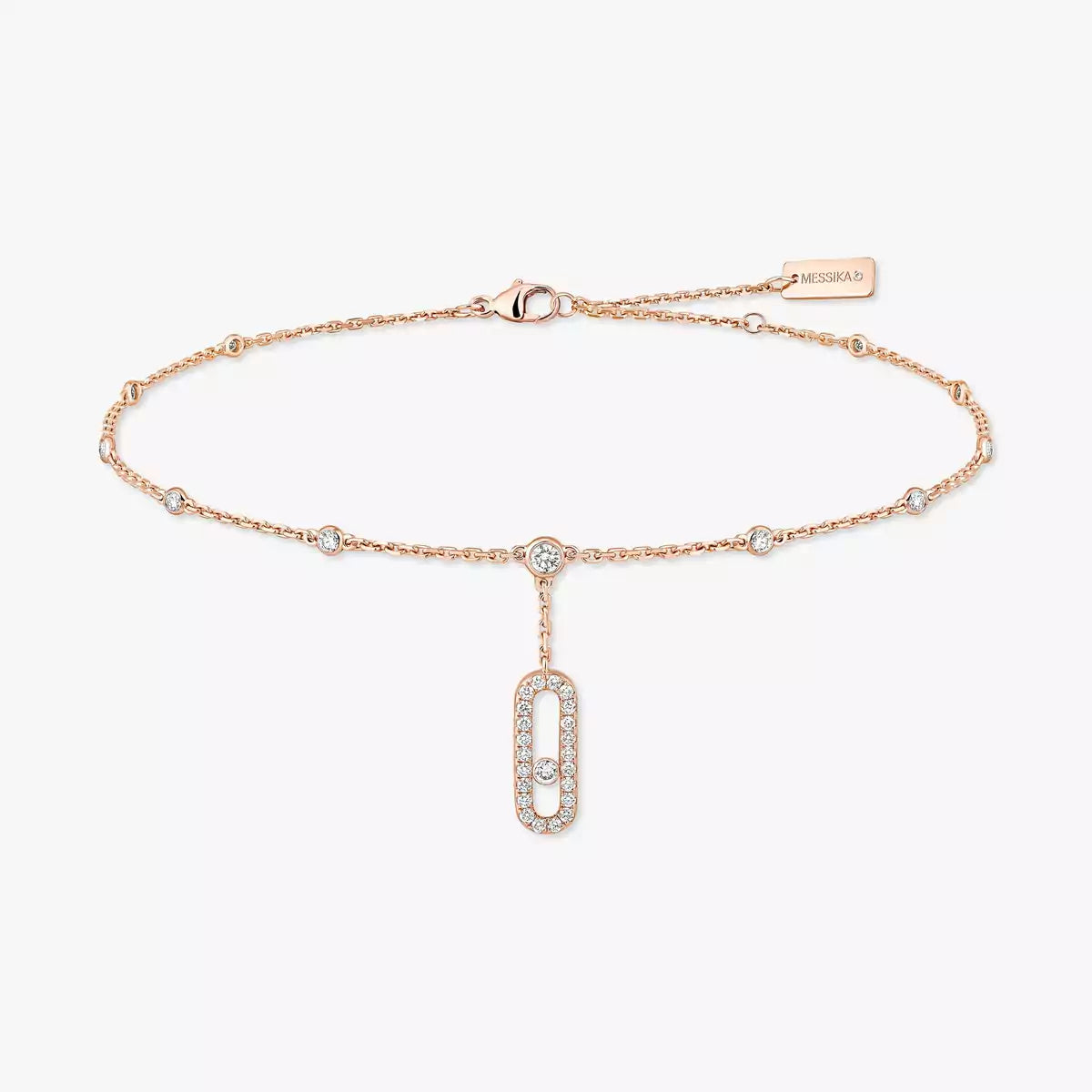 [Twinkle ] Move Uno pavé ankle bracelet