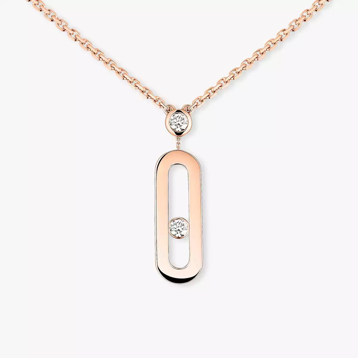 [Twinkle ] Move Uno Gold Diamond Long Necklace