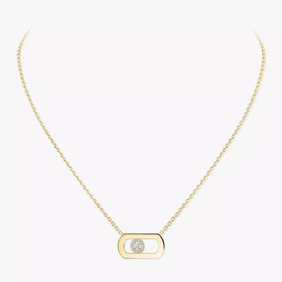 [Twinkle ]So Move Diamond Necklace in Gold