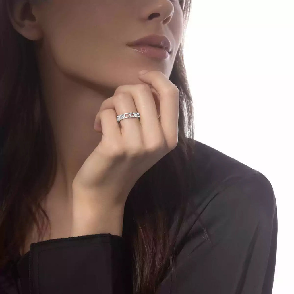 [Twinkle ]Move Joaillerie Pave_ Diamond Wedding Ring
