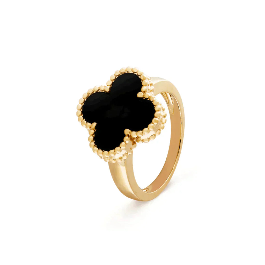 ¡®Twinkle jewelry¡¯CLOVER ONYX RING