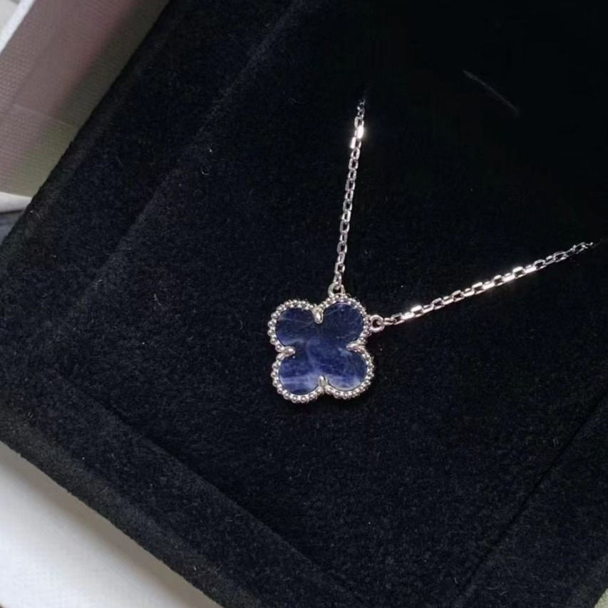 ¡®Twinkle jewelry¡¯CLOVER 15MM PIETERSITE NECKLACE SILVER